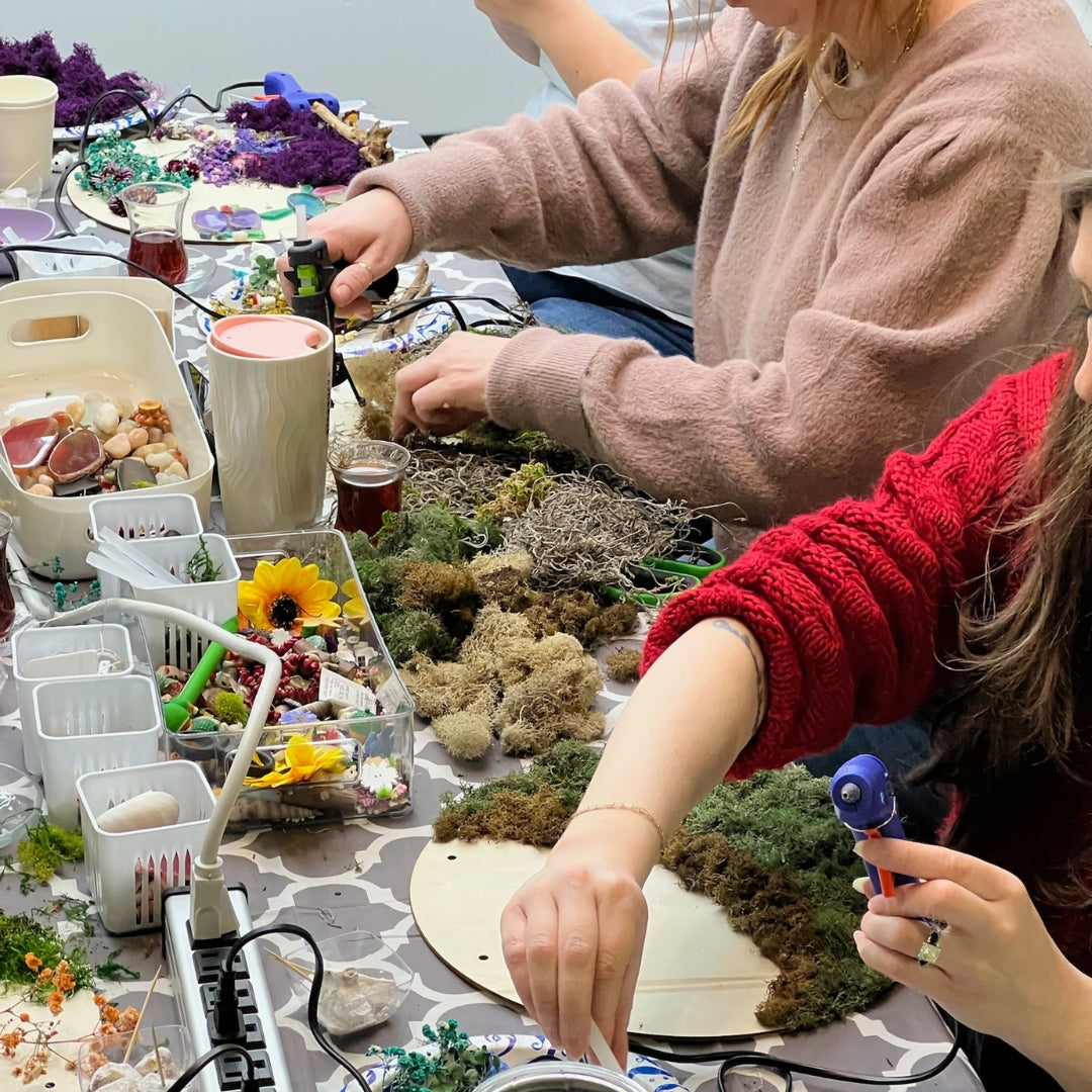 Moss Wall Art Workshop