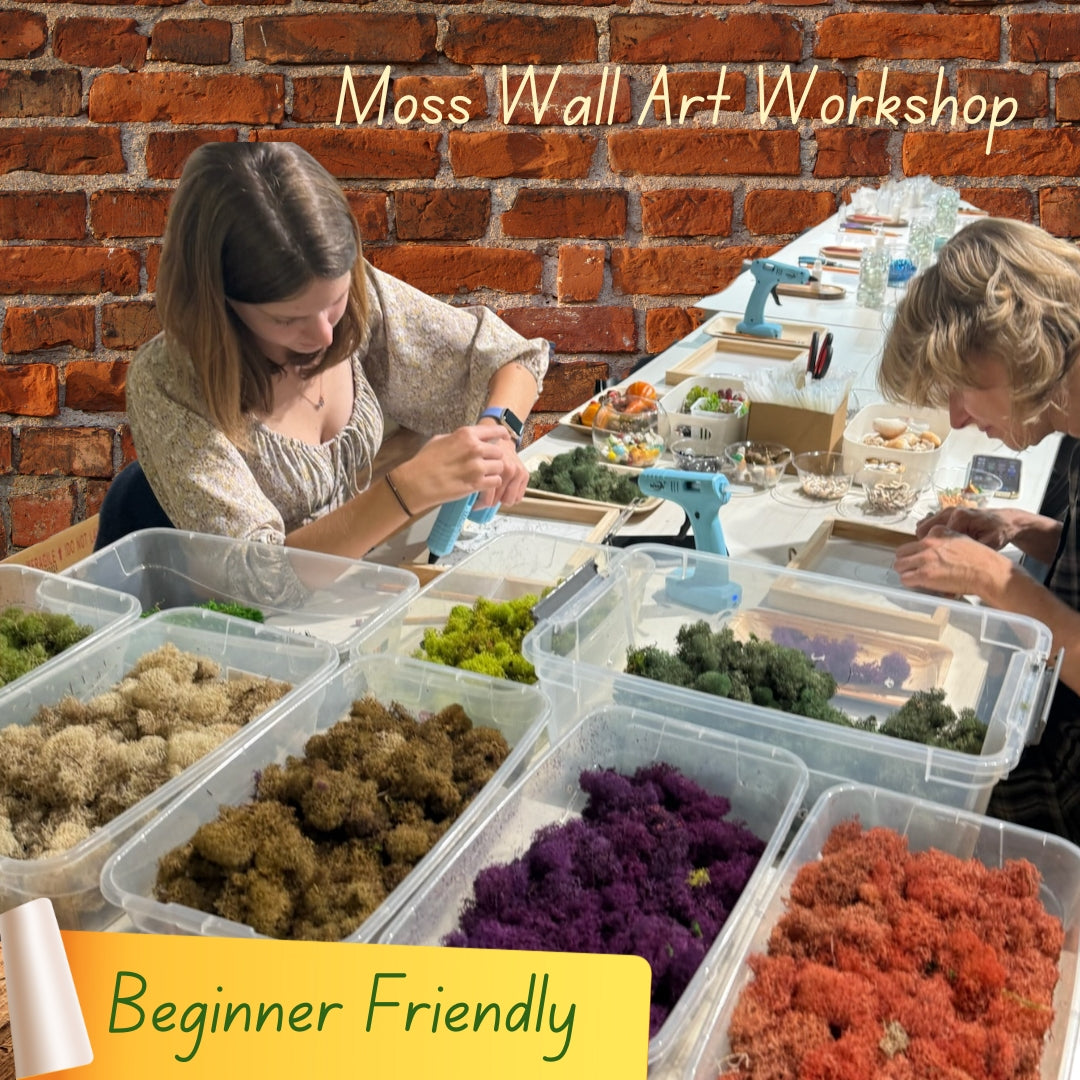 Moss Wall Art Workshop