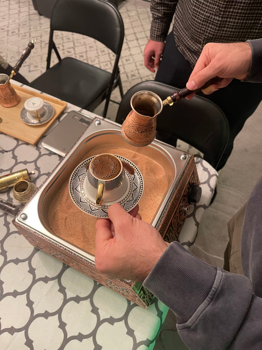 Turkish Coffee on Sand Workshop