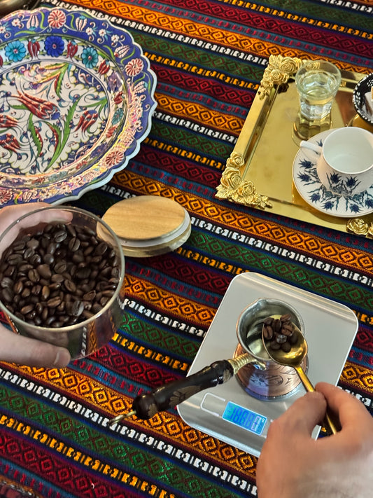 Turkish Coffee on Sand Workshop
