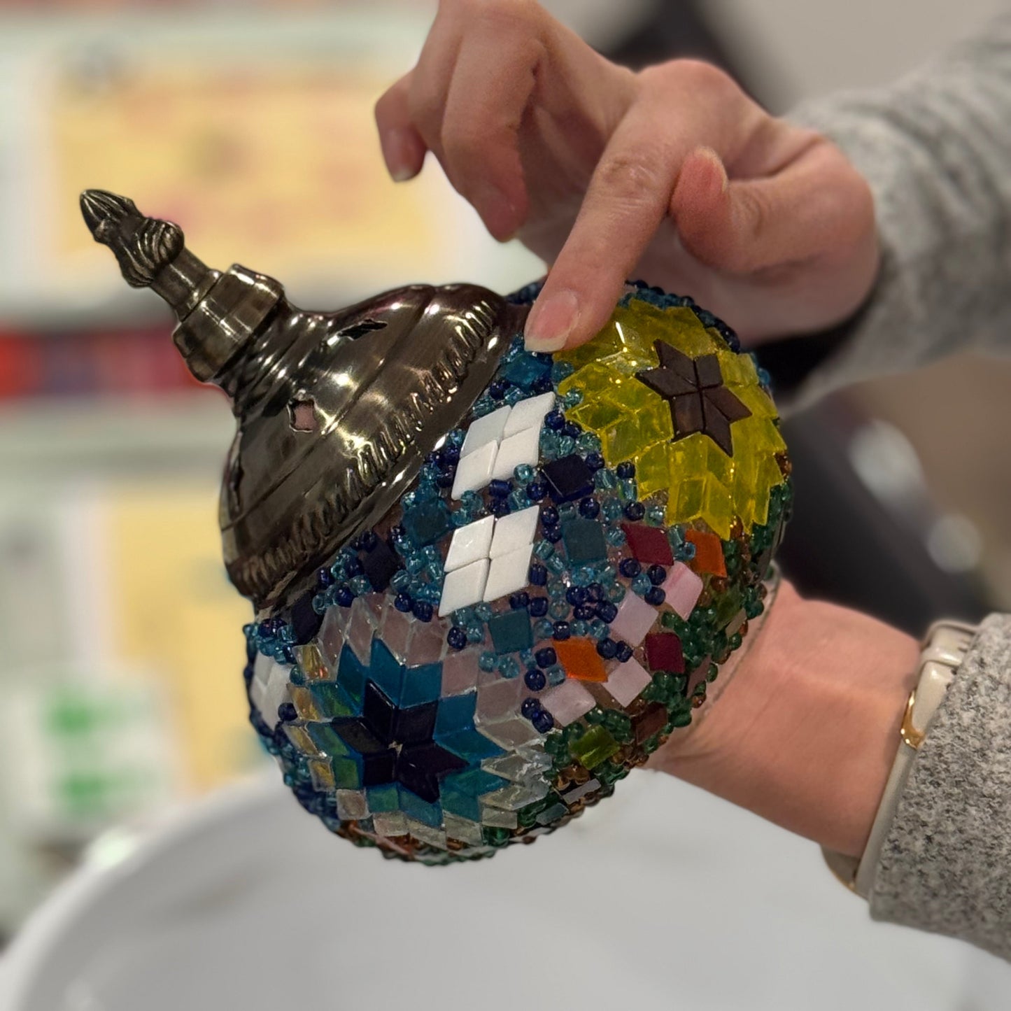 Mosaic Lamp Workshop