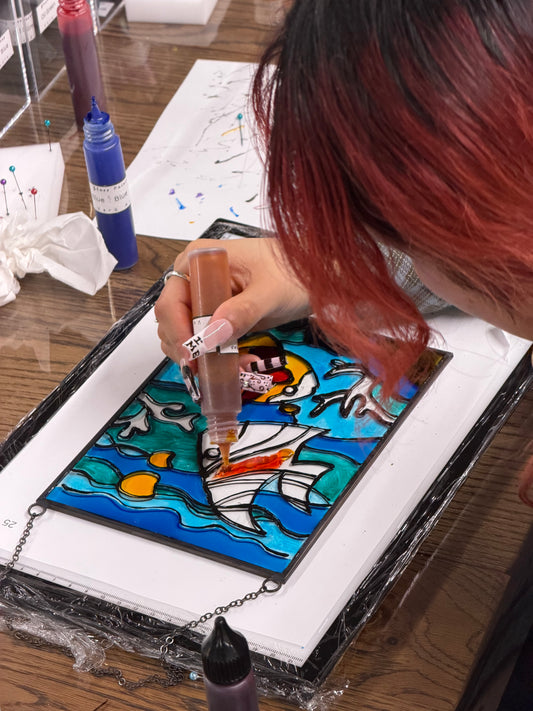 Vitrail Glass Painting Workshop