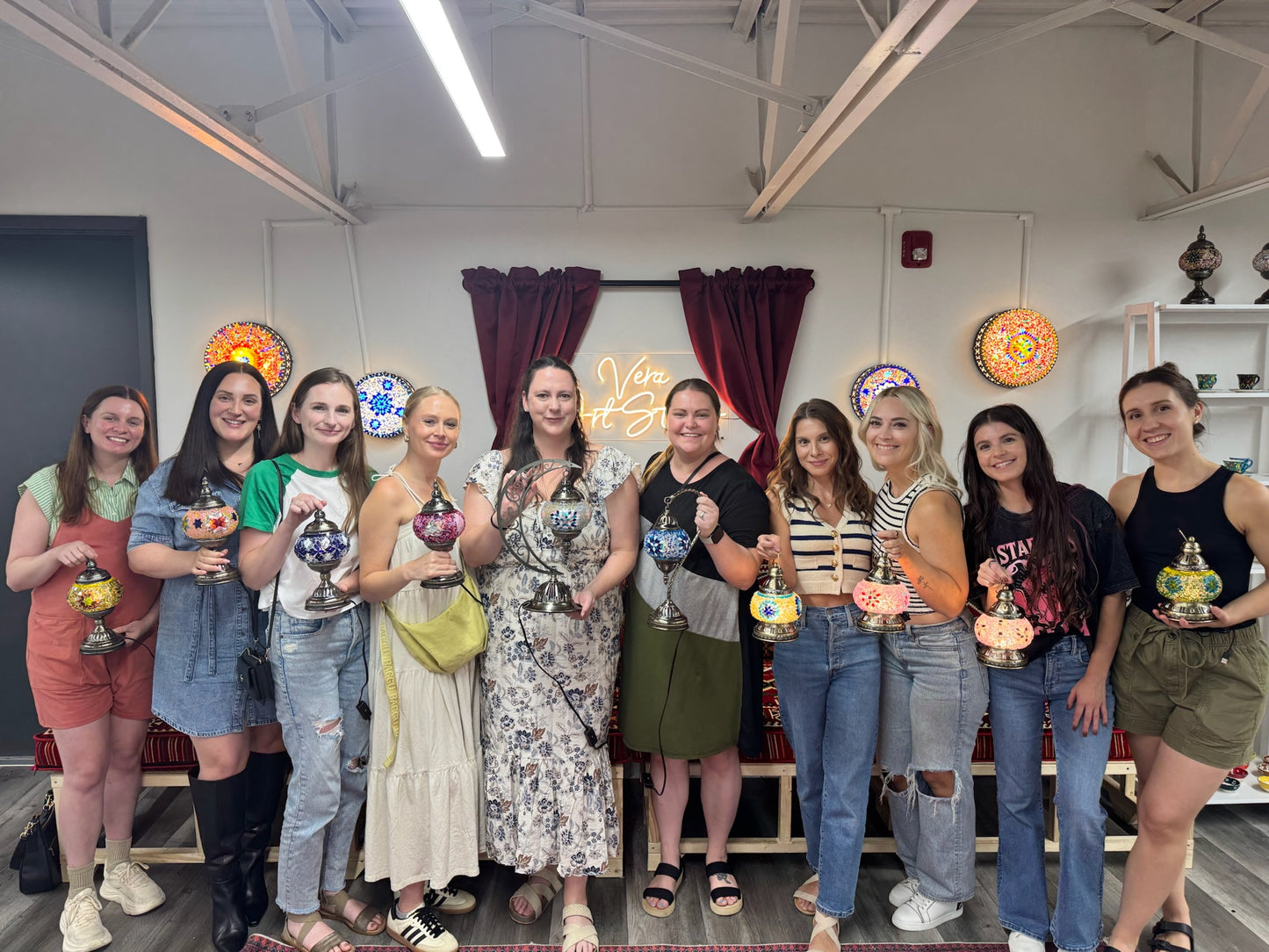 Mosaic Lamp Workshop