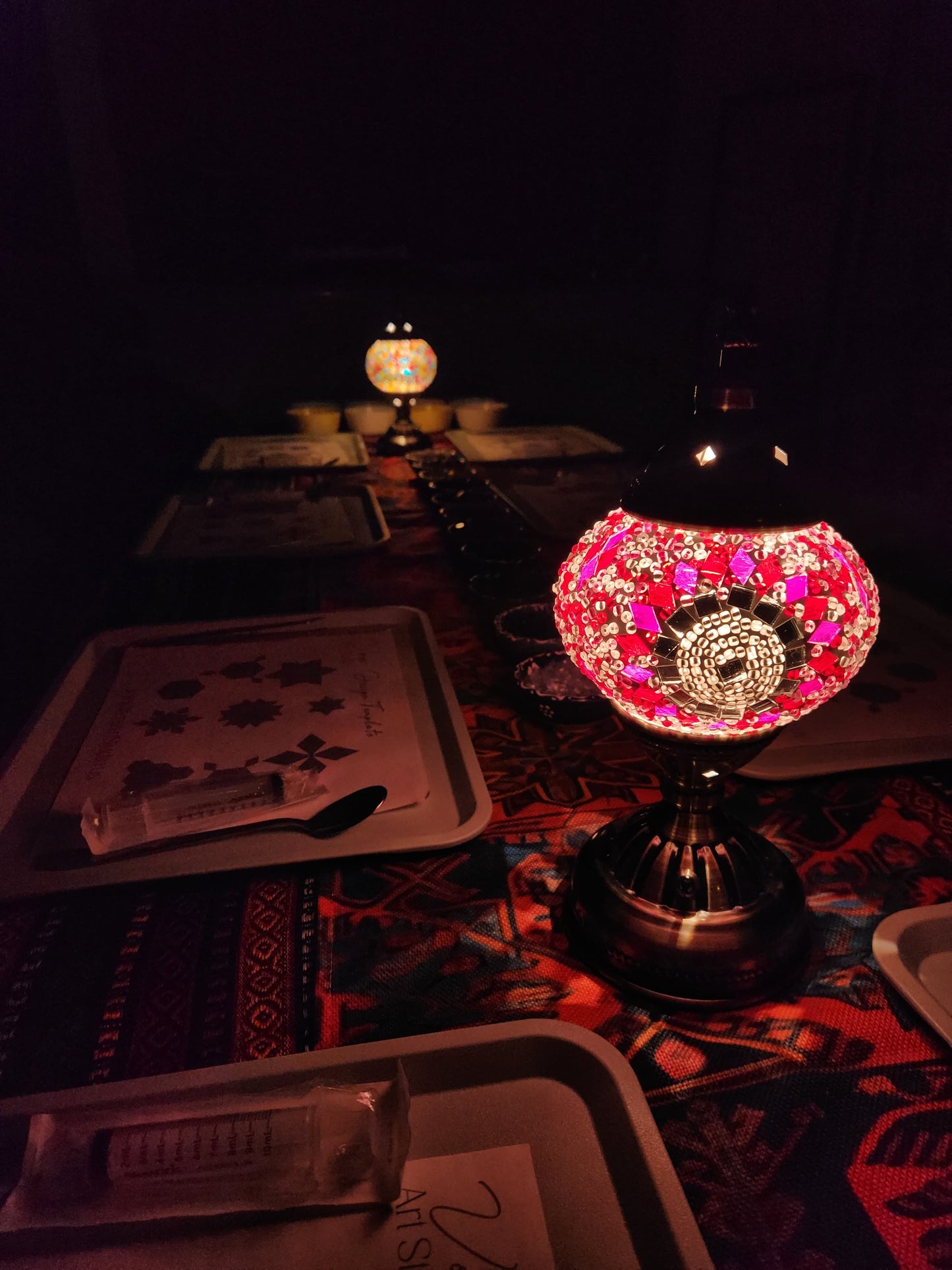 Mosaic Lamp Workshop