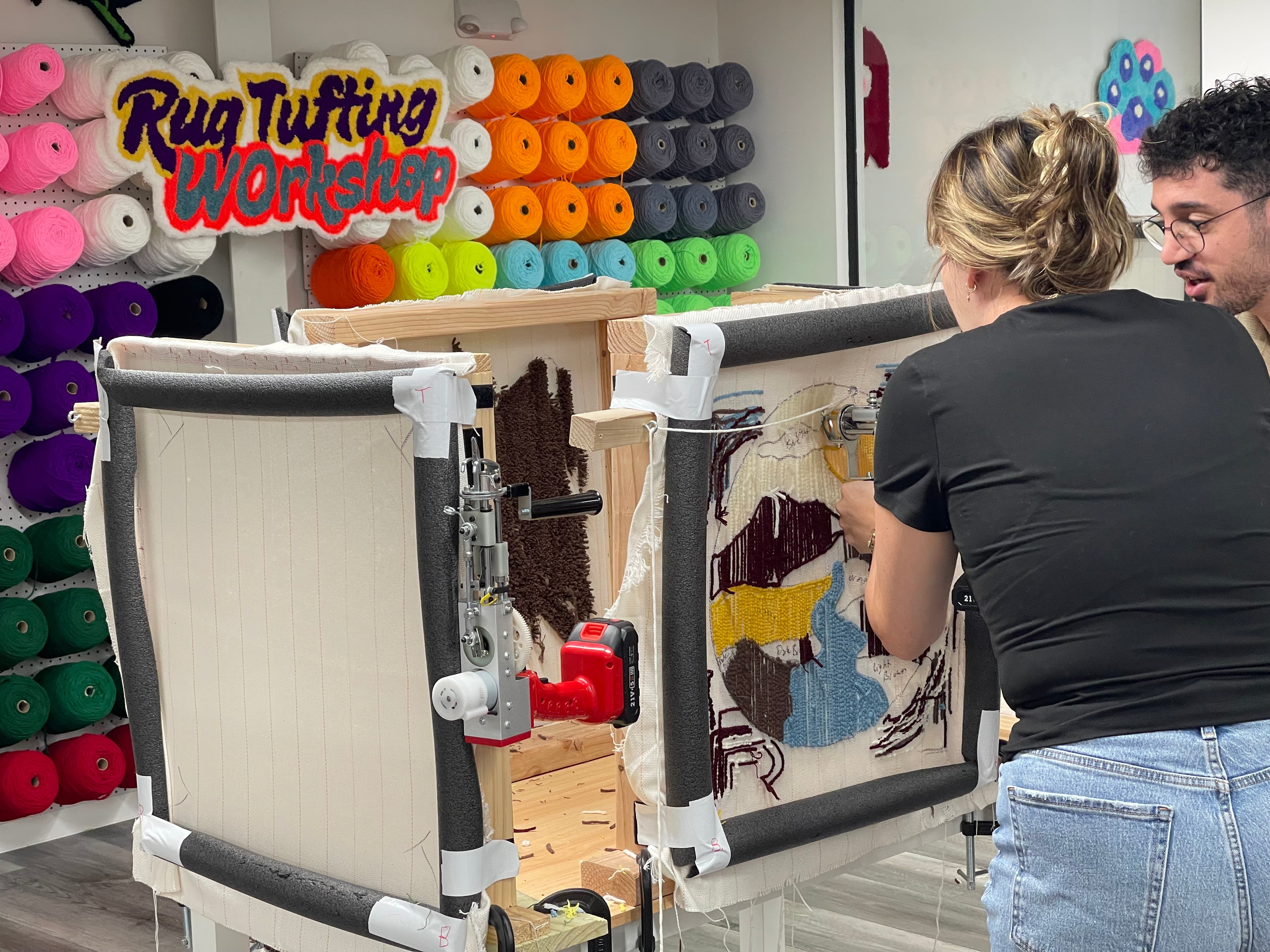 Philadelphia - Rug Tufting Workshop Beginner Friendly – Vera Art Studio