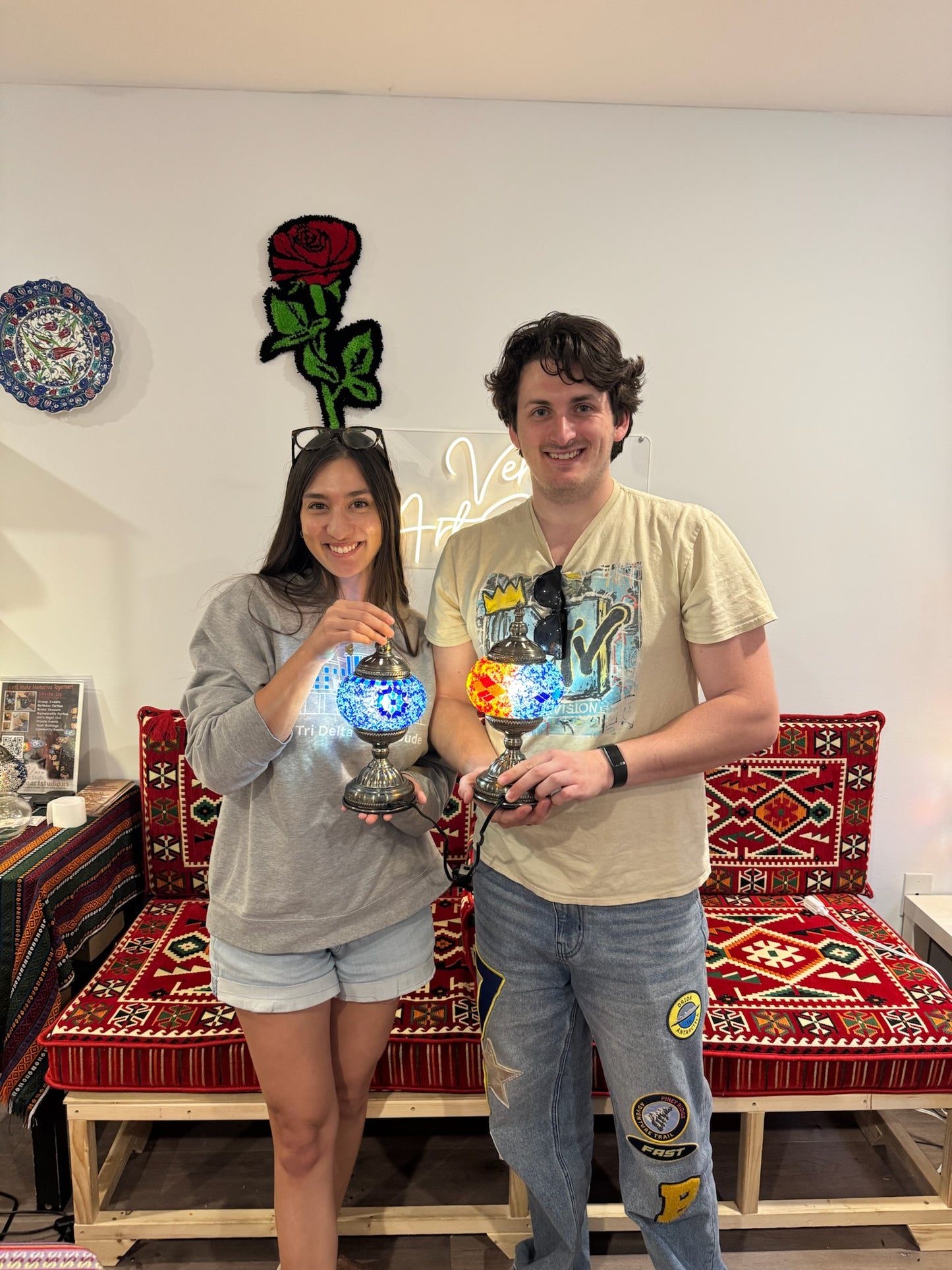 Mosaic Lamp Workshop