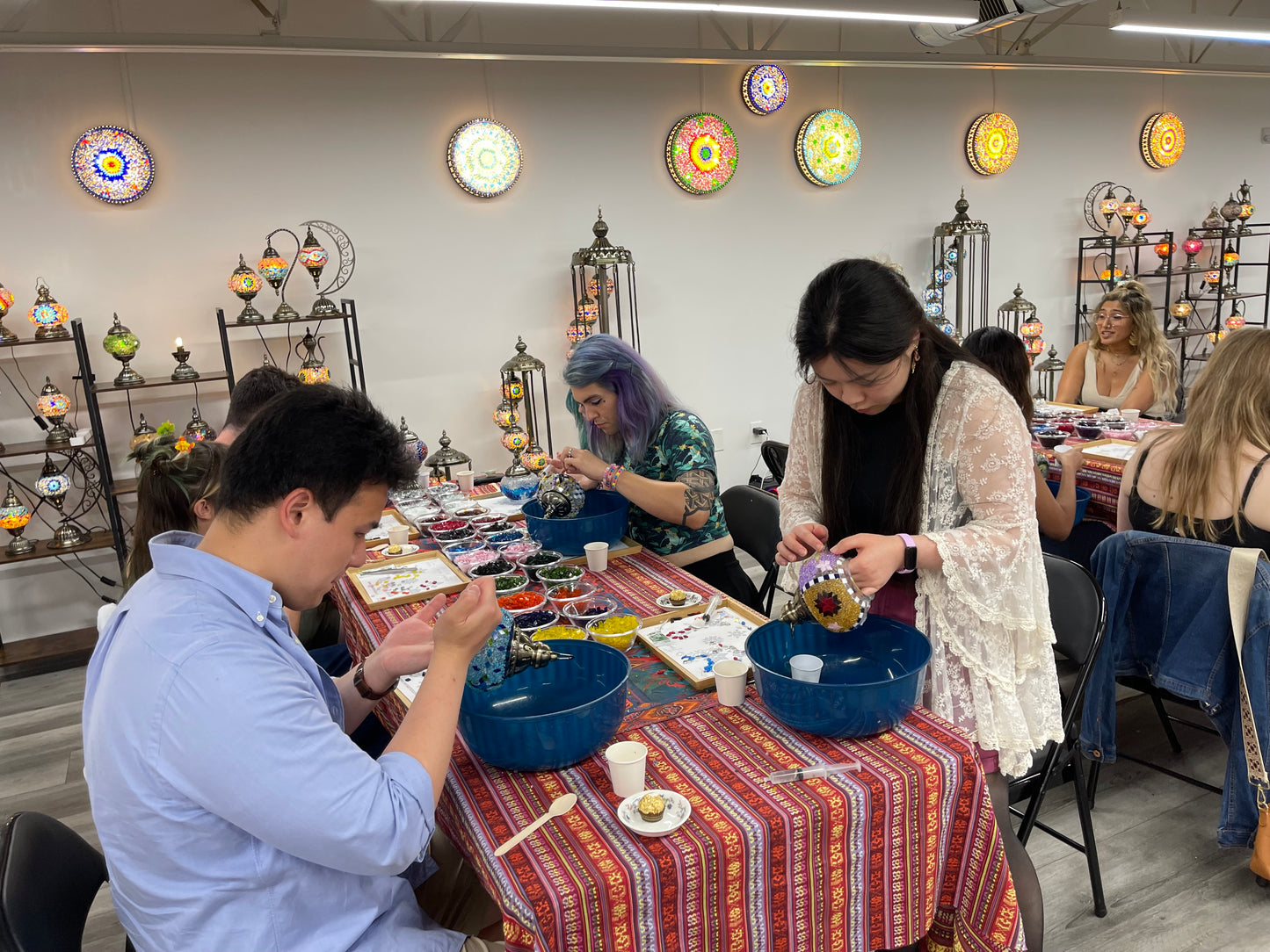 Mosaic Lamp Workshop