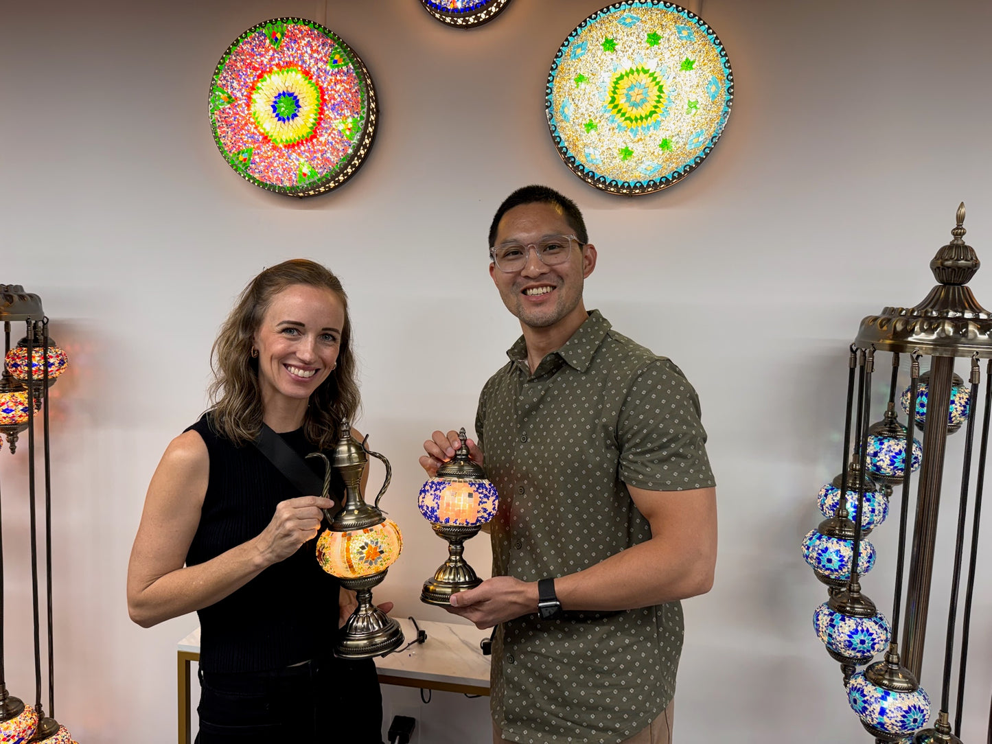 Mosaic Lamp Workshop