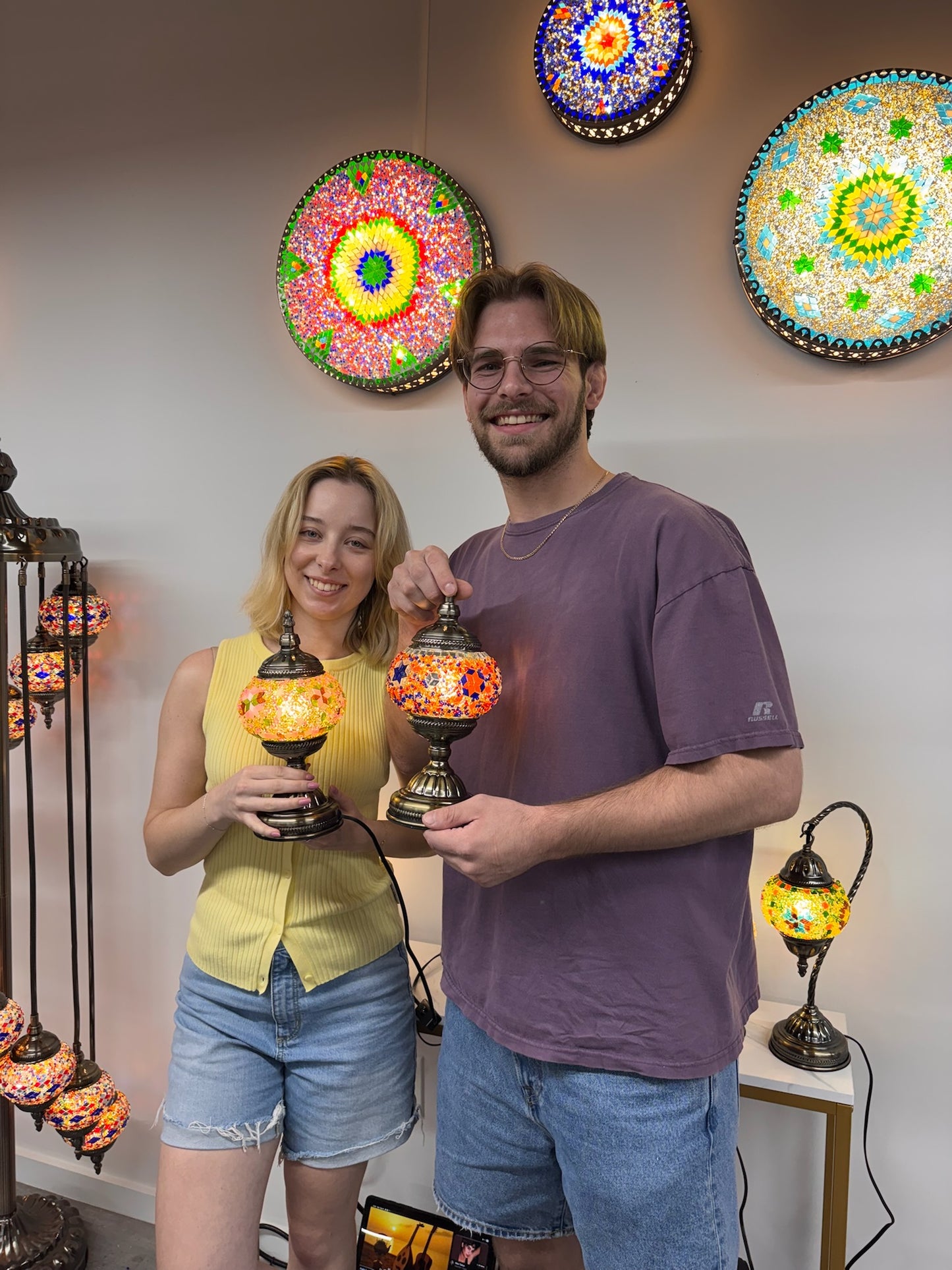 Mosaic Lamp Workshop