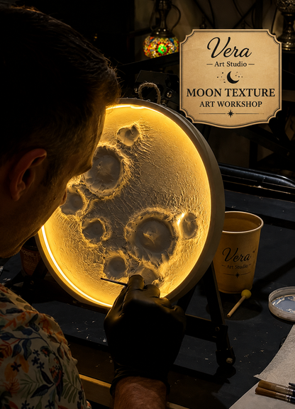 (NEW) Moon Texture Art Workshop