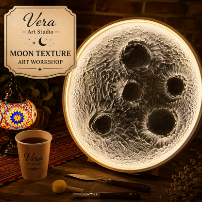 (NEW) Moon Texture Art Workshop