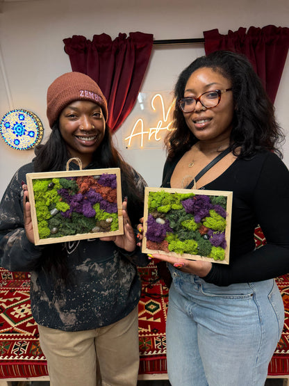 Seattle: Moss Wall Art Workshop