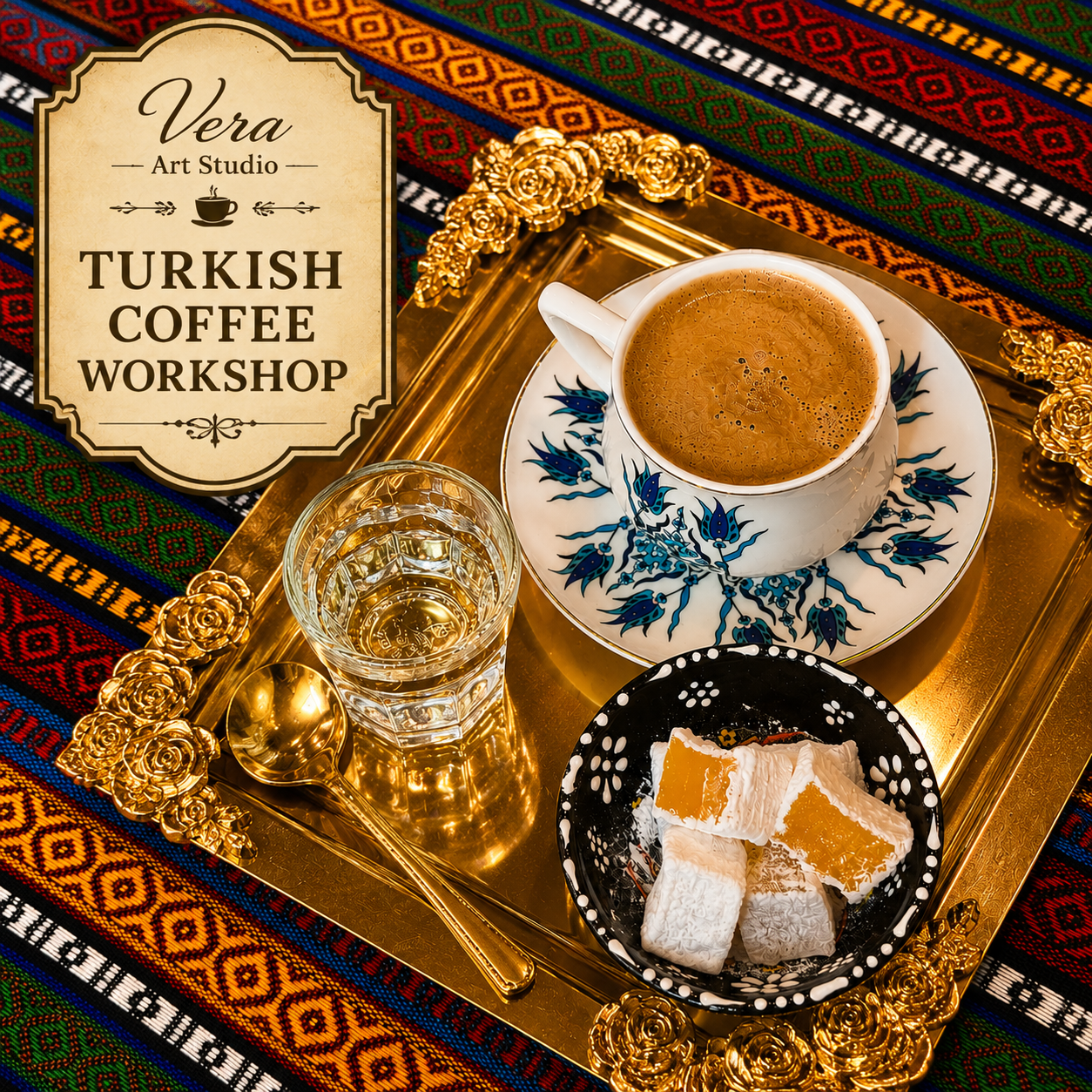 (NEW) Turkish Coffee on Sand Workshop