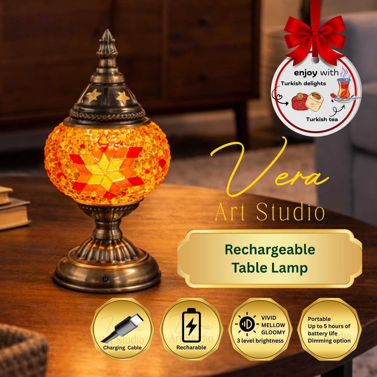 Turkish Mosaic Lamp Workshop