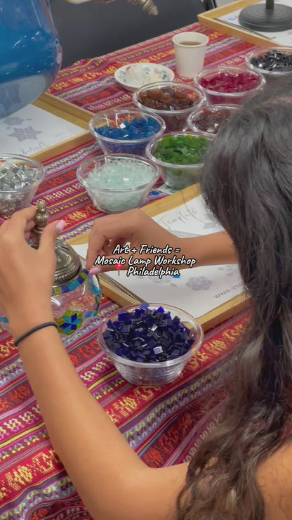 Mosaic Lamp Workshop